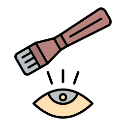 Eye shadow icon