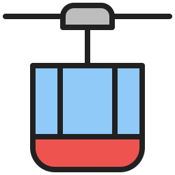 teleférico Ícone