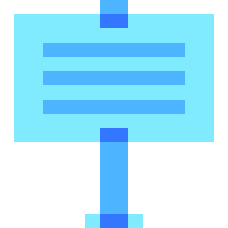 Sign icon