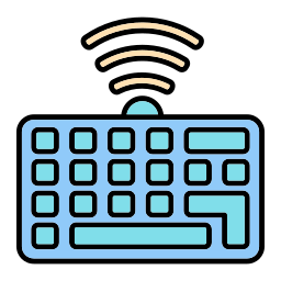 Wireless keyboard icon