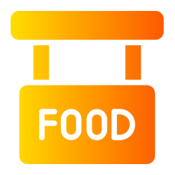 stoisko żywności ikona