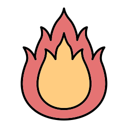 fuego icono