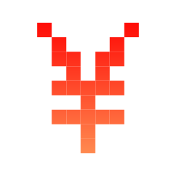 símbolo de yen icono