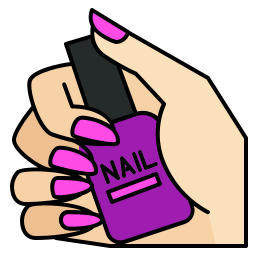 Nails polish icon