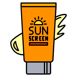 Sun protection icon