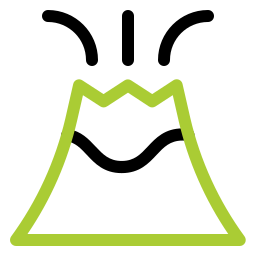 Volcano icon