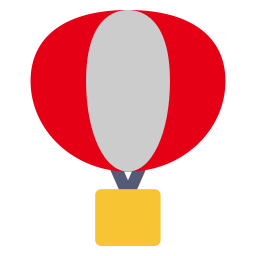Air balloons icon