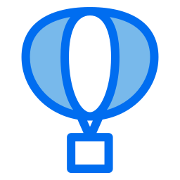 Air balloons icon