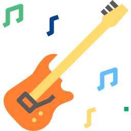 guitarra icono