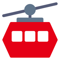 Cable car icon