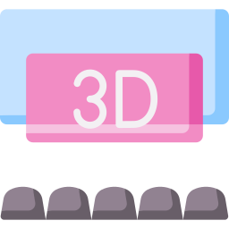 3d theater icon