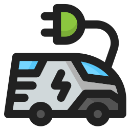 車の充電 icon