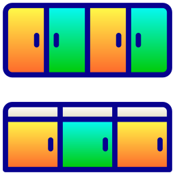 Kitchen cabinet icon