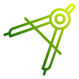 kompas tekenen icoon