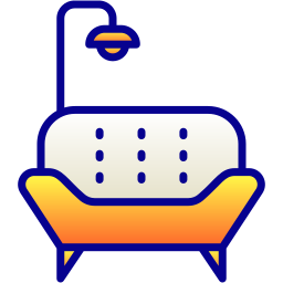 sofa cama icono