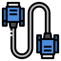 cable vga icono