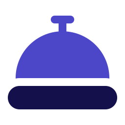 dzwonek hotelowy ikona