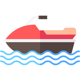 moto d'acqua icona