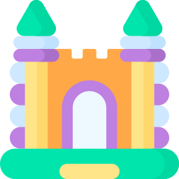 château gonflable Icône