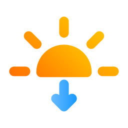 Sunset icon