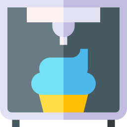 Ice cream machine icon