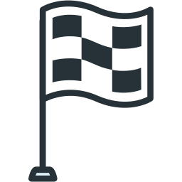 Гоночный флаг иконка
