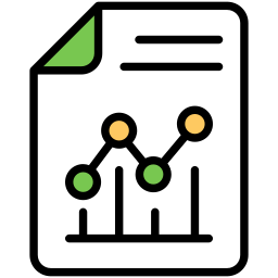 Graph report icon