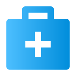 Aid kit icon