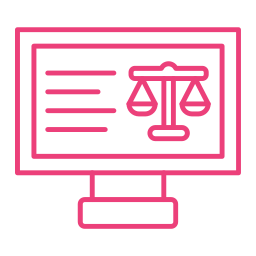 온라인 법원 icon