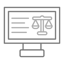 Online court icon