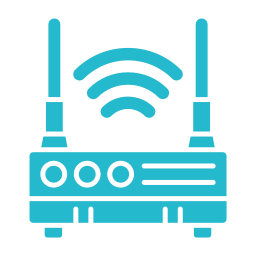 Wireless router icon