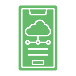 chmura mobilna ikona