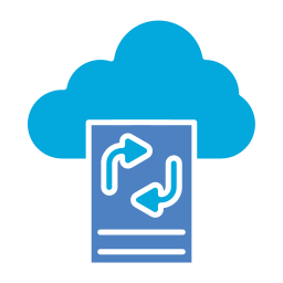 file di backup icona