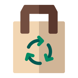 Мешок для мусора иконка