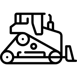 Бульдозер иконка