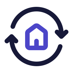 Home exchange icon