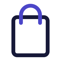 Shopping bag icon