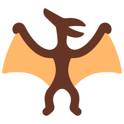 pterodáctilo icono