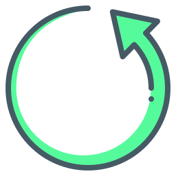ciclo de flecha icono