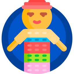 Worry doll icon