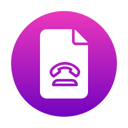 Contact book icon