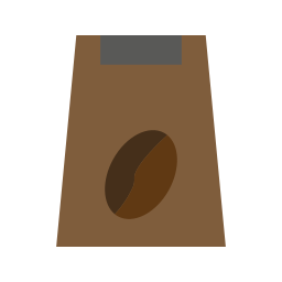 Coffee bag icon