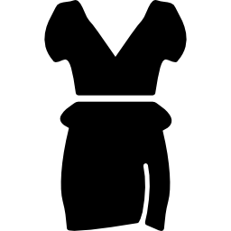 Платье с поясом иконка