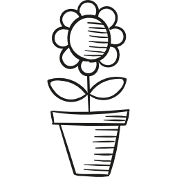 꽃 냄비 icon