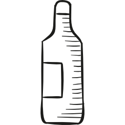 botella de vino grande icono
