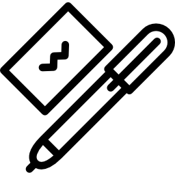 Pen and Card icon