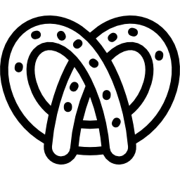 pretzel grande icono