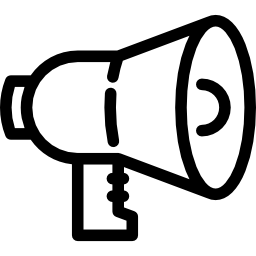 Megaphone Facing Right icon