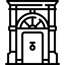 porta grande Ícone