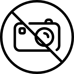 prohibición de disparar icono